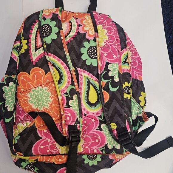 Vera Bradley Lighten Up Large Backpack Floral Pattern Travel School Laptop C0254 main image 6